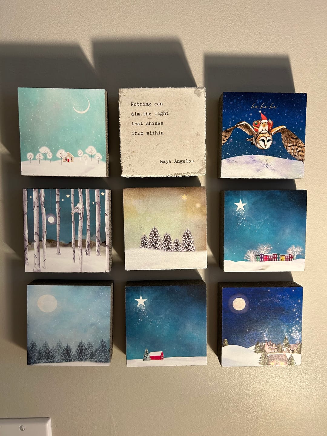 Customer photo review of Art Block - Lost & Found - All the Little Trees