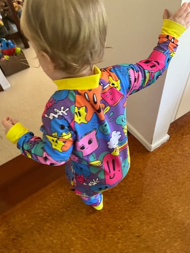 Customer photo review of Sticky Fingers Sunsuit