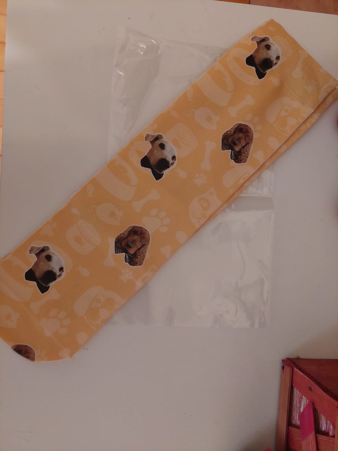 Customer photo review of Персонализирани Кучешки Чорапи