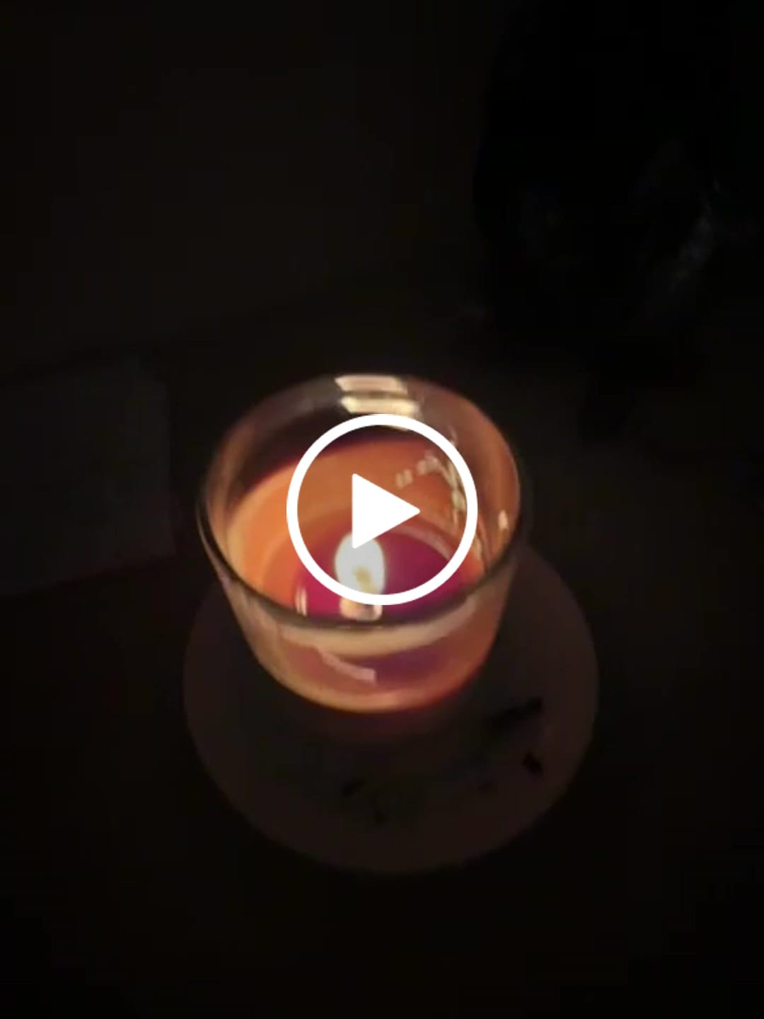 Customer video review of Vaso para velas trasparente 230 ml