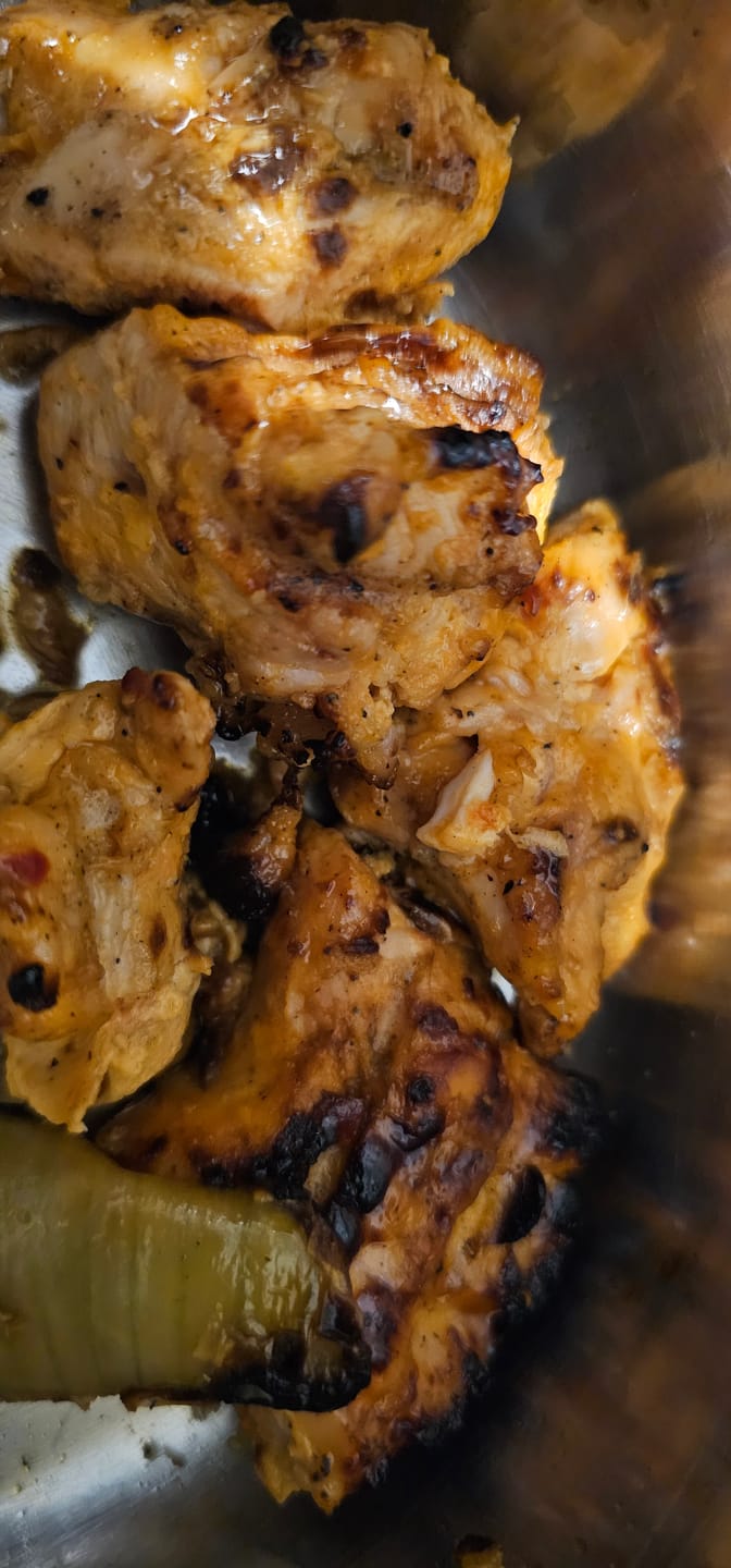 Customer photo review of Hähnchen-Schaschlik Süß-Sauer – fruchtig-pikant & exotisch | mySchaschlik