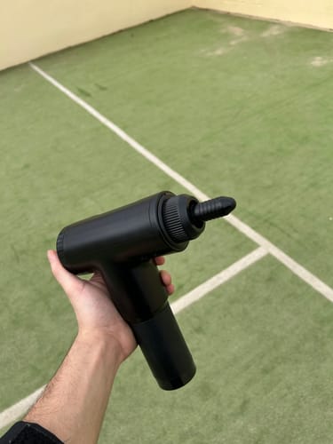 Customer photo review of Pistola masajeadora profesional