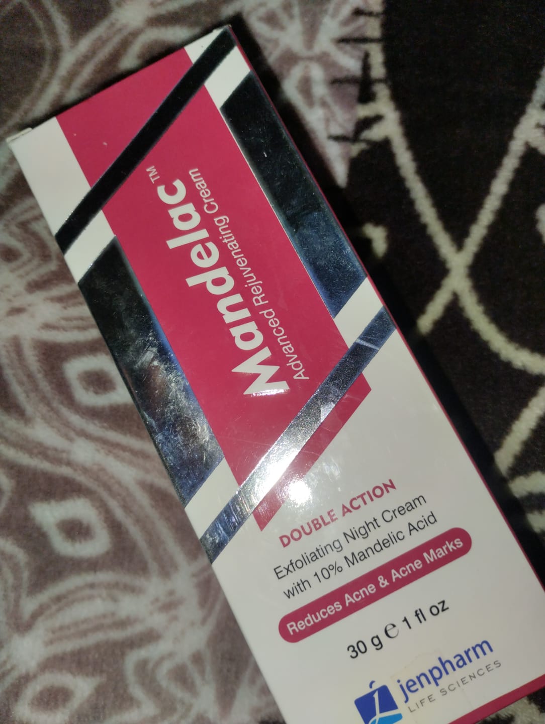 Customer photo review of MandelAC Cream