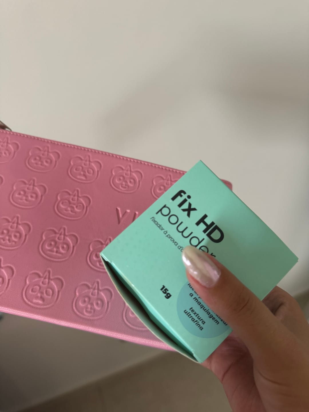 Customer photo review of Fix HD Powder - Vizzela