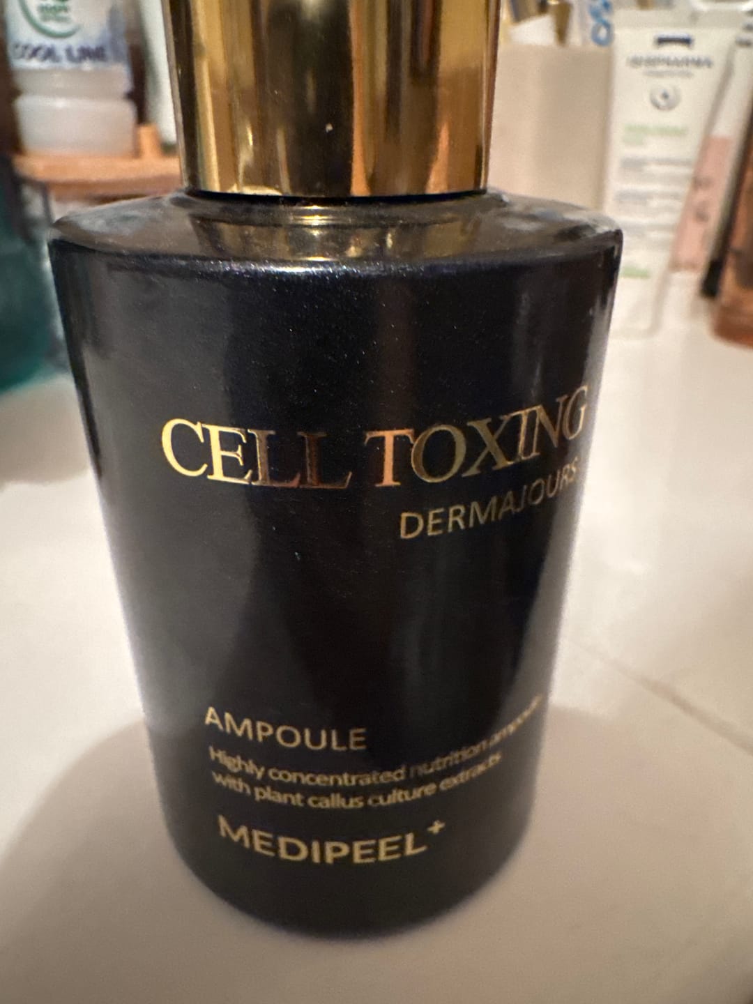 Customer photo review of Atjaunojošs ampulas serums ar cilmes šūnām Medi-Peel Cell Toxing Dermajours Ampoule
