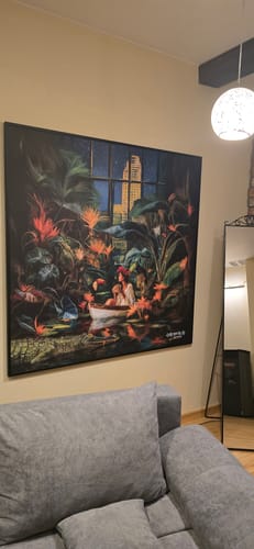 Customer photo review of Paveikslas “Escape From The City"