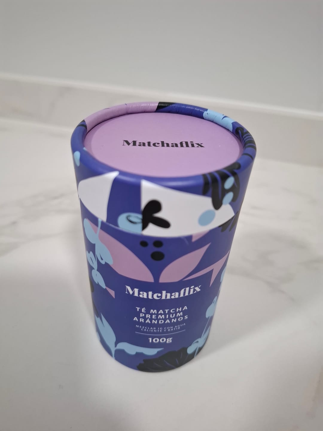Customer photo review of Té Matcha Premium Arándanos