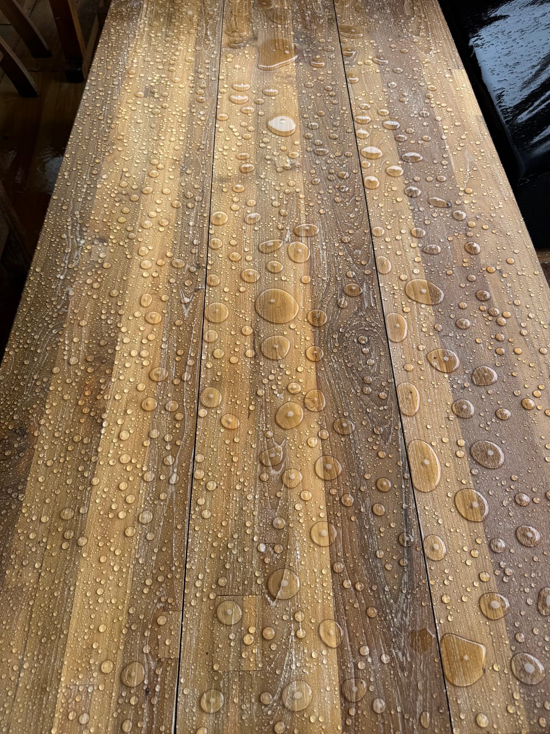 Customer photo review of Semco Natural Teak Sealer