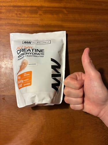 Customer photo review of My Wellness All Day Creatine Monohydrate + Electrolytes 800g