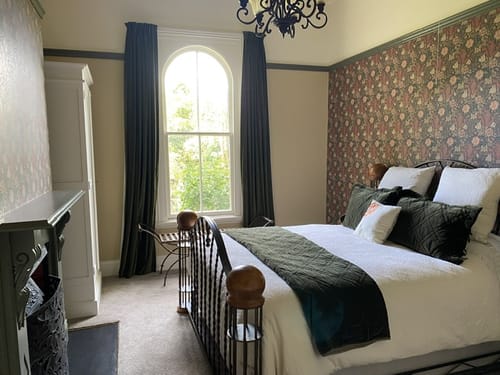 Customer photo review of Compton Meadow Wallpaper - Brown/Orange