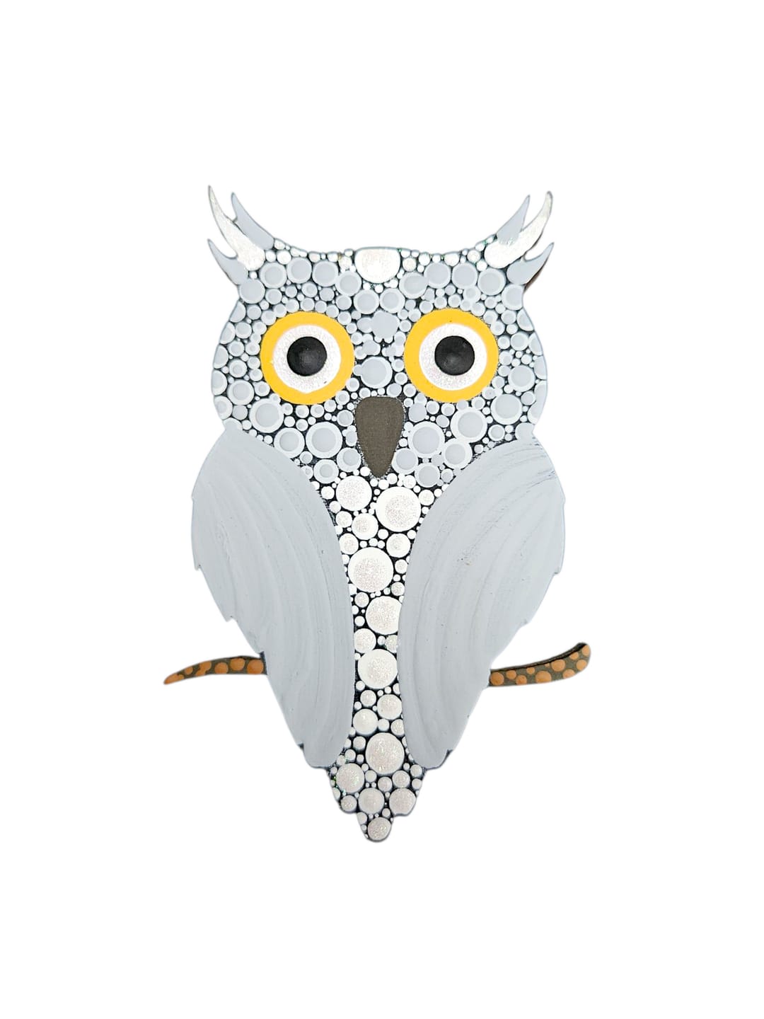 Customer photo review of Unfinished Wood Owl Shape - Animal - Wildlife - Craft - up to 46" DIY