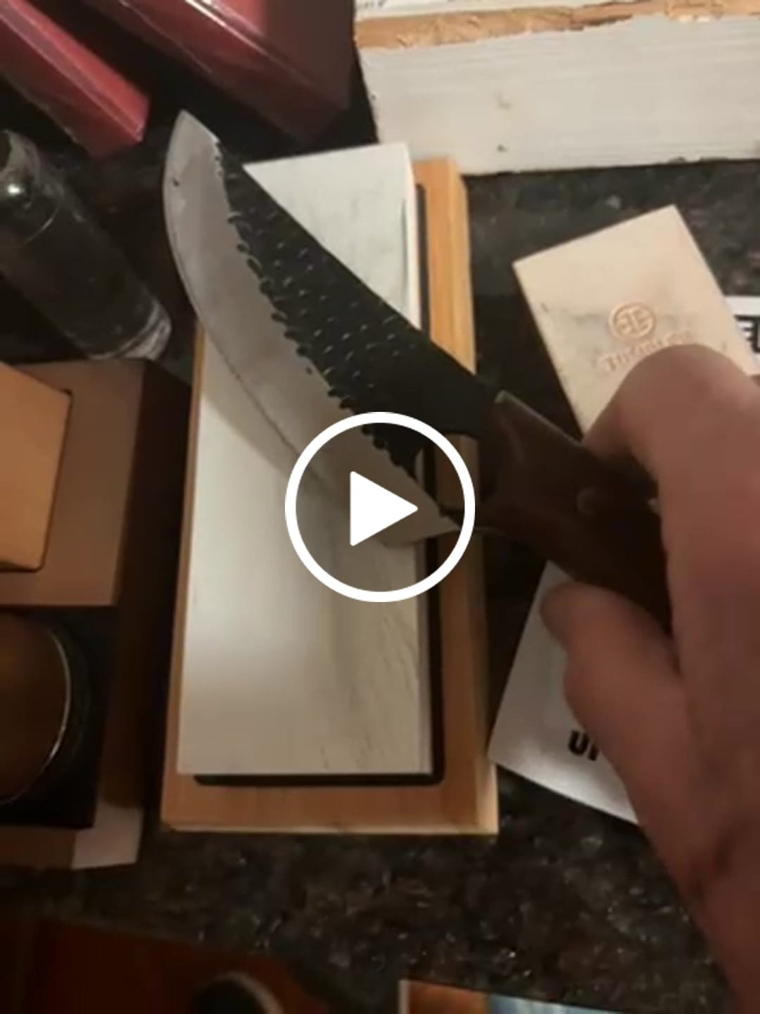 Customer video review of Kezuriki - Premium Whetstone