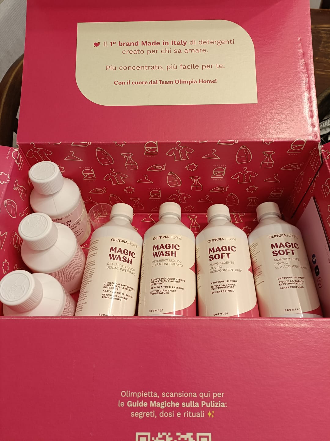 Customer photo review of Magic Soft - La Morbidezza Perfetta per il tuo Bucato