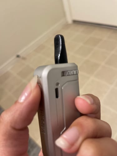 Customer photo review of 1 Gram Delta-8 THC Full Spectrum Vape Cartridge | Purple Haze - Indica