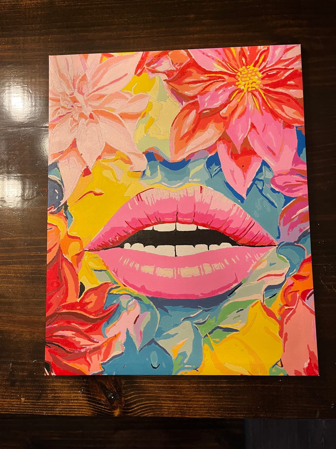 Customer photo review of Pop Art Lips