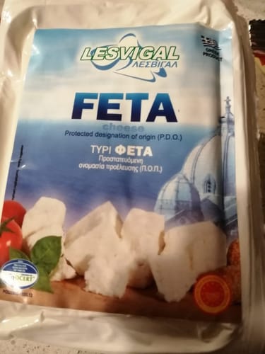 Customer photo review of Feta Cheese PDO from Lesvos - 200g