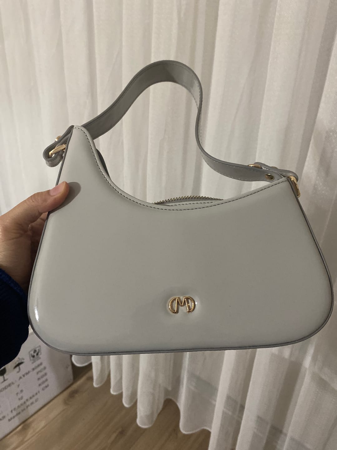 Customer photo review of Matmazel Jubilant Gri Kadın Omuz Çantası
