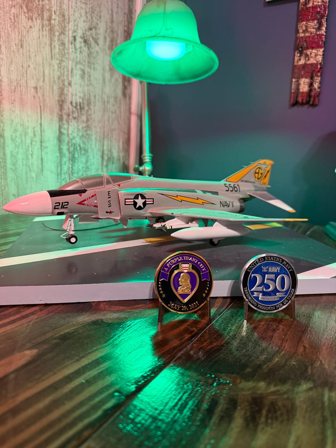 Customer photo review of Fallen Yet Not Forgotten Coin Stand