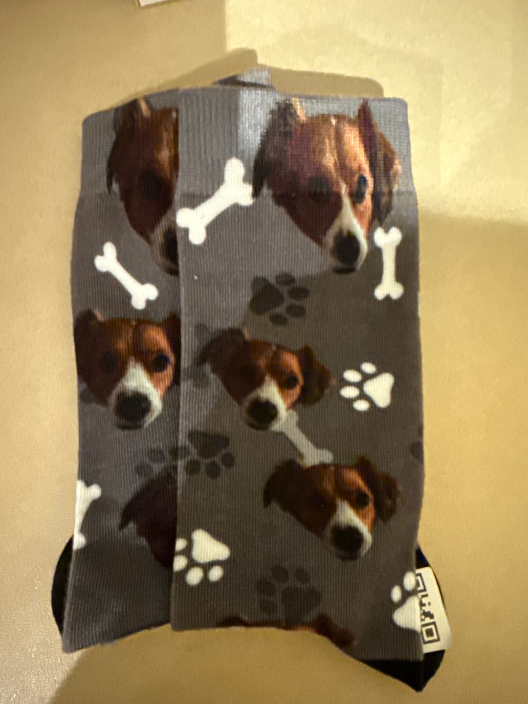 Customer photo review of Dein Foto - Individuelle Socken