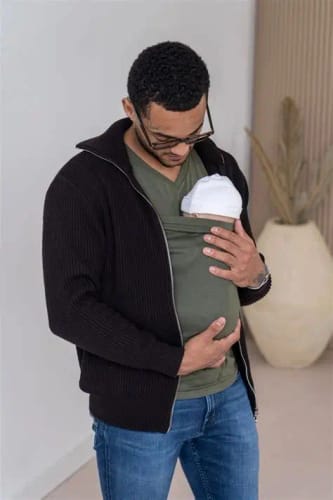 Customer photo review of Kangaroo Shirt and Jacket for Dad and Baby