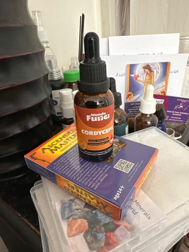 Customer photo review of Extracto Cordyceps - Gotas Ultra Concentrado