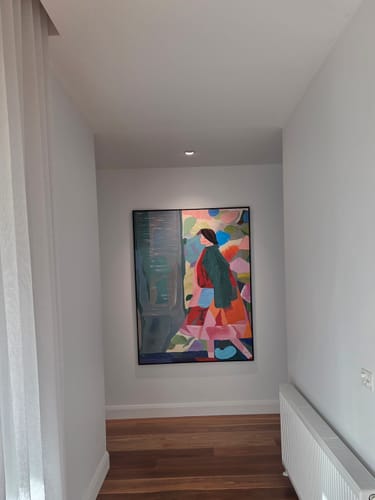 Customer review photo for Colorful Painting #CA063