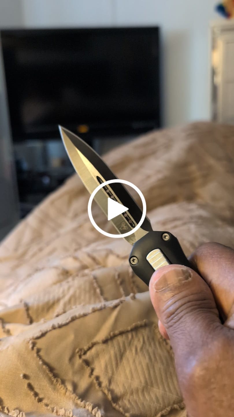 Customer video review of Black Reaper OTF Knife