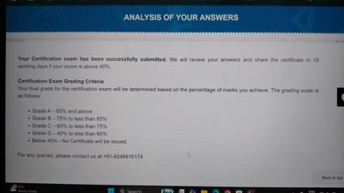 Customer photo review of Entrepreneurship Development Program for College Students & Working Professionals, Certification Exam | IITM Pravartak & BodhBridge | Online