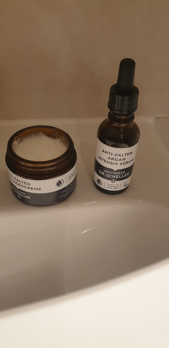 Customer photo review of Anti-Falten Argan Tagescreme