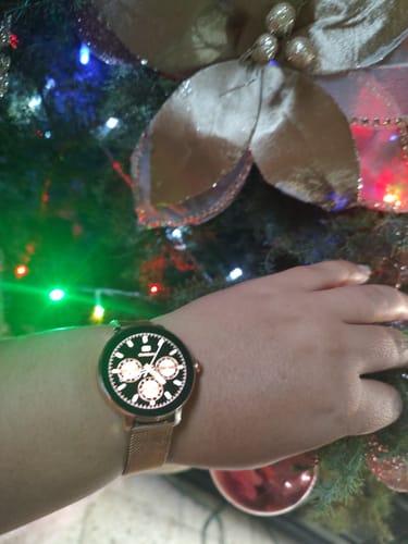 Customer photo review of Smartwatch reloj inteligente | STF Kronos Amber | Pantalla AMOLED Protección IP67 Contesta llamadas