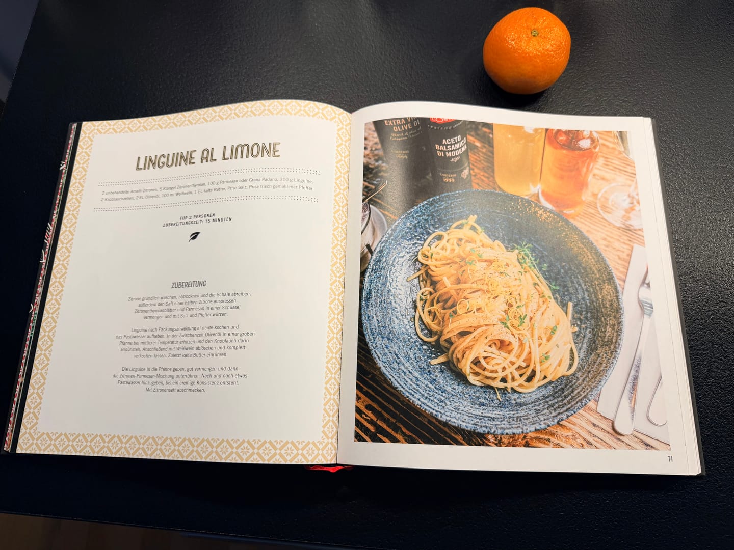 Customer photo review of L'Osteria Kochbuch Grande Amore