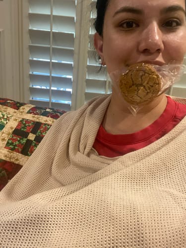 Customer photo review of Nestling Baby™ Nursing Cover
