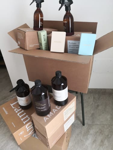 Customer photo review of Kit Vetri: Panno + Sapone Neutro