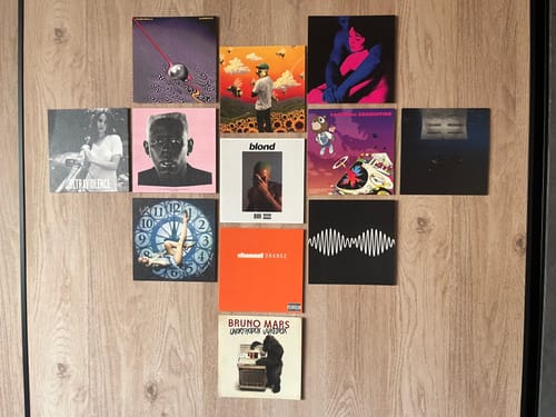 Customer photo review of PLAYLIST - ALBUM COVER PRINTS - CUSTOM WALL COLLAGE POSTERS