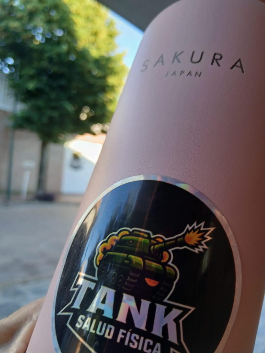 Customer photo review of Botella Térmica Sakura Acero Inoxidable 750 Ml Baby Pink