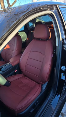 Customer photo review of Premium Custom-Fit Seat Covers