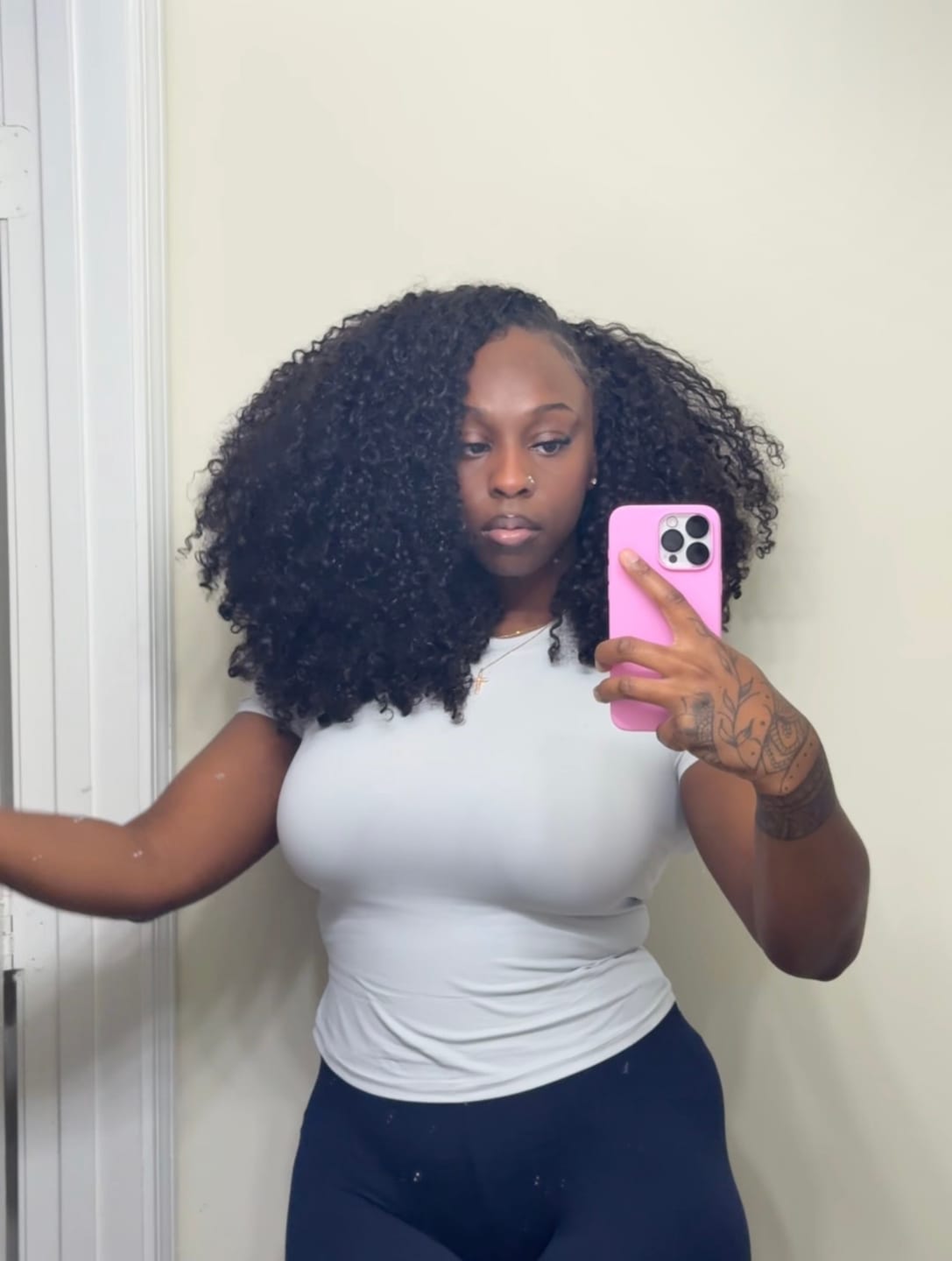 Customer photo review of Baby Curly Version 2.0 (RESTOCK ships 15th December)