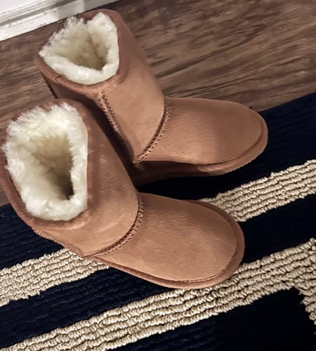 Customer photo review of Kid's Sheepskin Boot