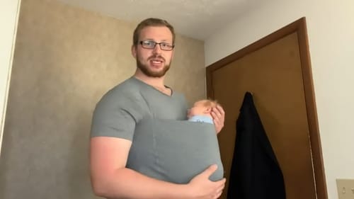 Customer photo review of Kangaroo Shirt and Jacket for Dad and Baby