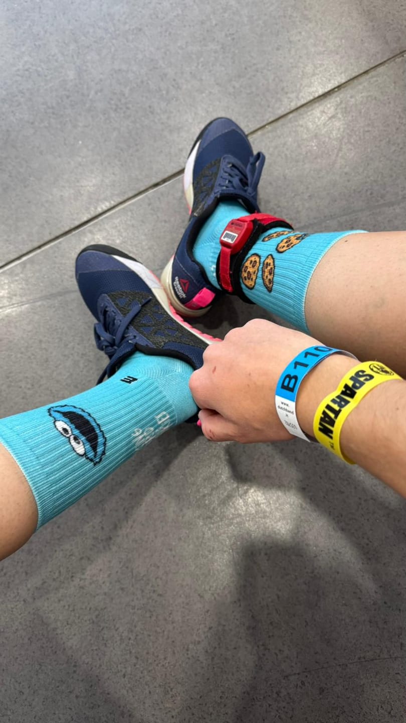 Customer photo review of Calcetines Performance Cookie