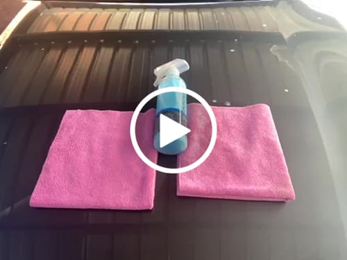 Customer video review of Waterless Wash / Detailer 1 Gallon (3.78L)