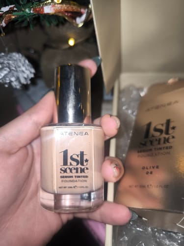 Customer photo review of TINTA DE MAQUILLAJE | SERUM TINTED