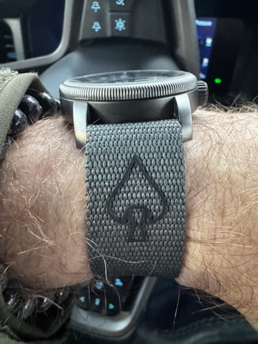 Customer photo review of NOFORN Single-Pass Watch Strap - NEW