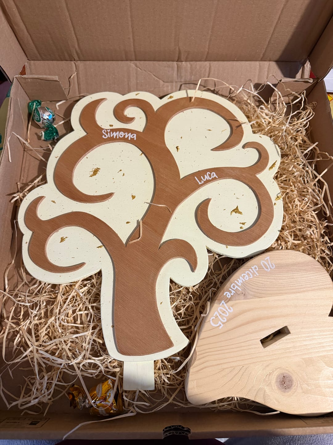 Customer photo review of PRONTA CONSEGNA - Arte sacra (Albero della Vita, Angioletto, Tau, Sacra Famiglia)