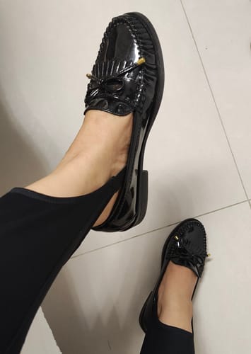 Customer photo review of Mocasin Style Malva Negro