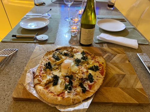 Customer photo review of Sourdough Pizza Bases