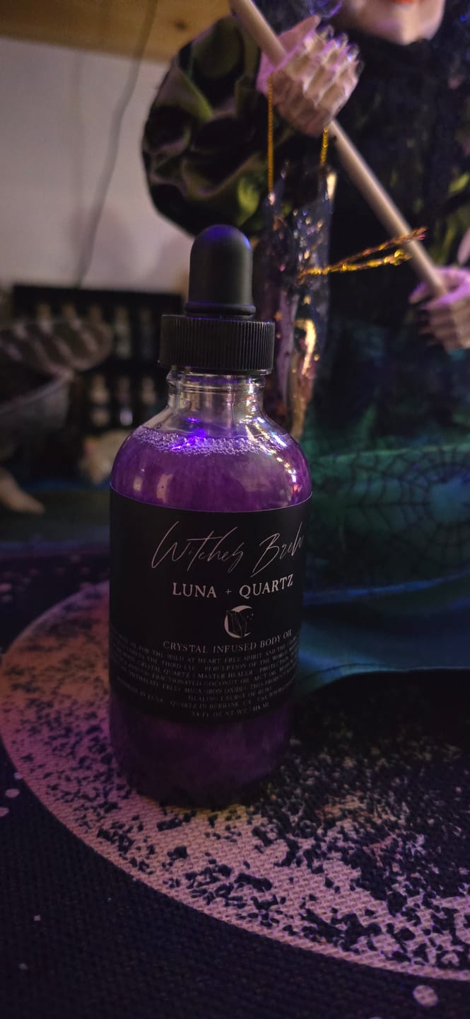 Customer photo review of Witches Brew Body Oil