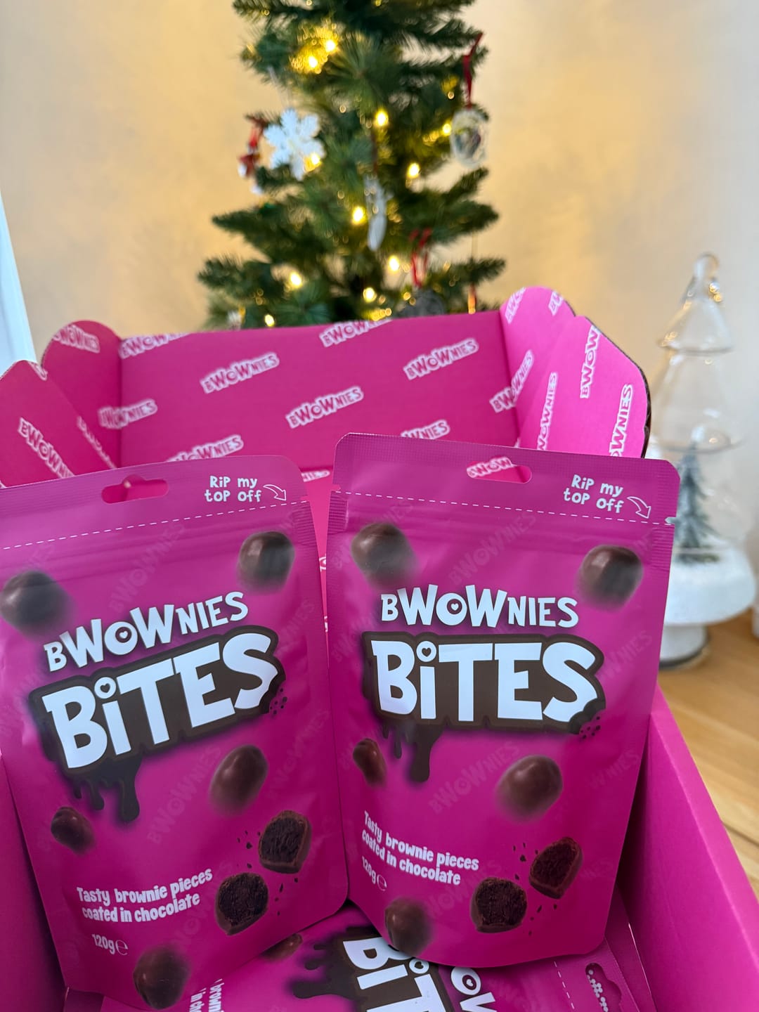 Customer photo review of BWOWNIES BITES