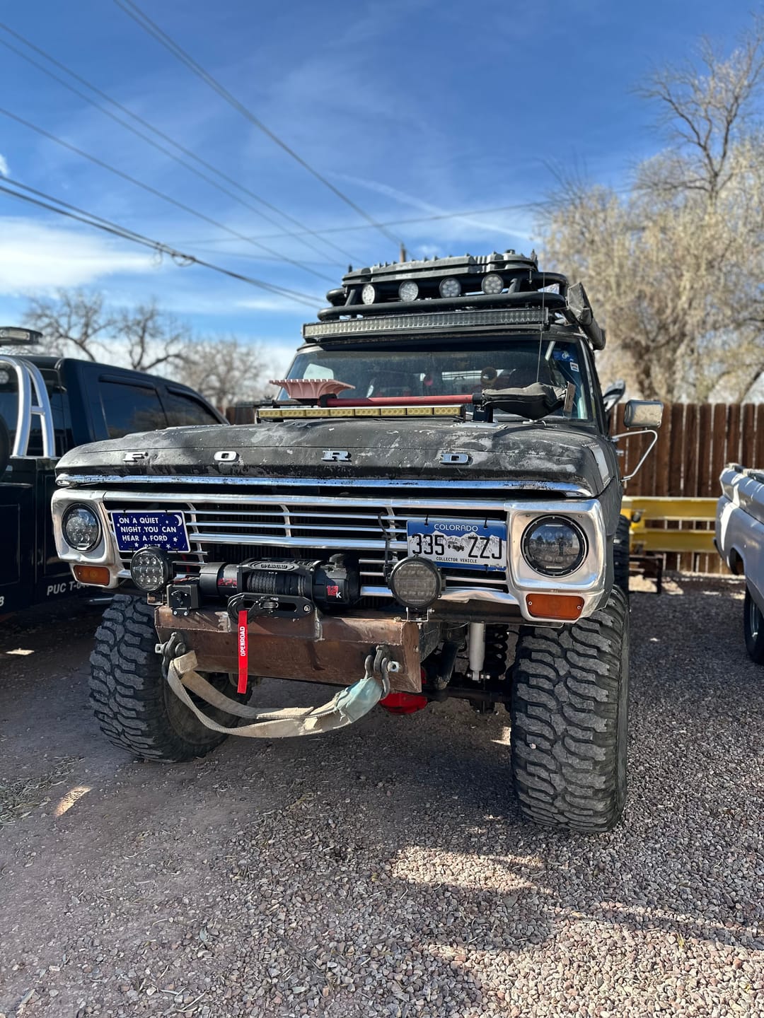 Customer photo review of 12,000lbs Winch -Panther Series 3S with Winch Protection Cover