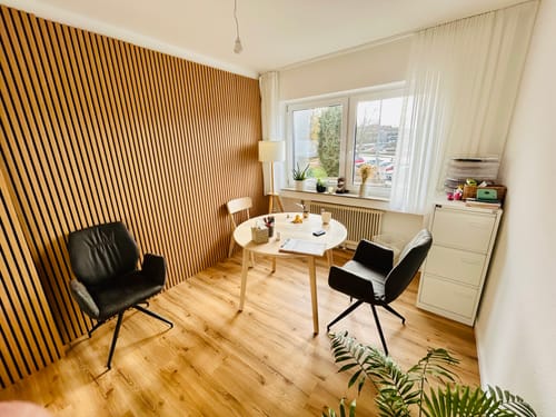 Customer photo review of Akustikpaneele Rustikale Eiche | 240 cm x 60 cm | Dreiseitig Echtholzfurnier
